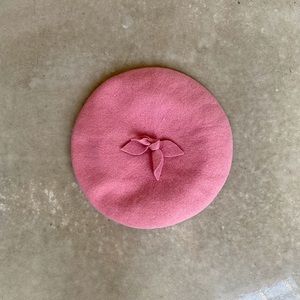 Pink Beret from Barneys